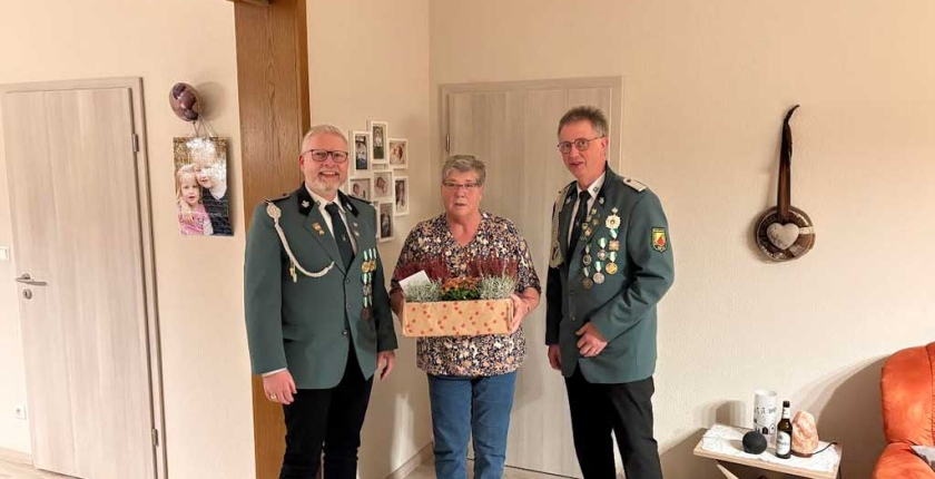 Besuch bei Margret Striet